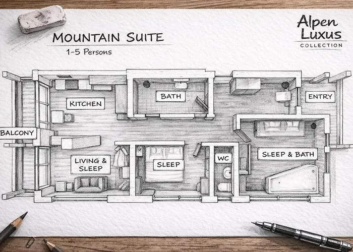 Apartament Sportlodge Mountain - Alpenluxus Collection *